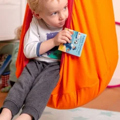 La Siesta 4 Years|3 Years < Organic Cotton Kids Indoor Hanging Nest Swing