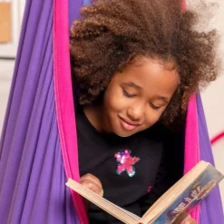 La Siesta 4 Years|3 Years < Organic Cotton Kids Indoor Hanging Nest Swing