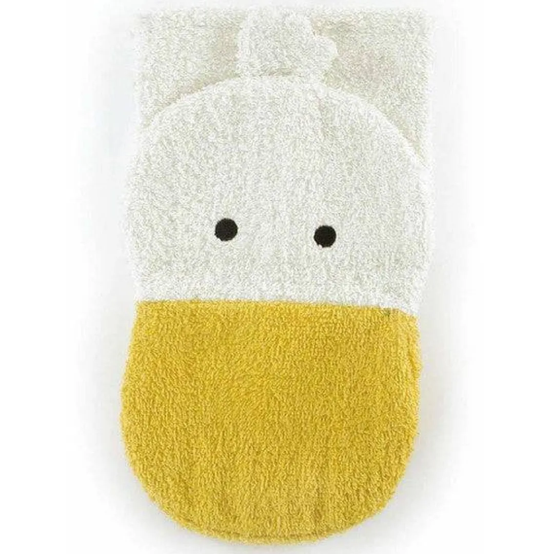 Furnis 12-24 Months|2 Years < Organic Duck Washcloth Hand Puppet