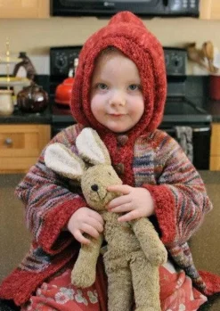 Senger 12-24 Months|4 Years < Organic Floppy Bunny Rabbit, Beige