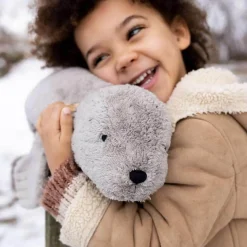Senger 12-24 Months|2 Years < Organic Grey Seal Warming Pillow - Large