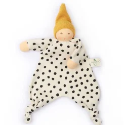 Nanchen 12-24 Months|Dolls < Organic Little Dot Blanket Doll Golden Yellow