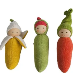 Nanchen 12-24 Months|Dolls < Organic Rattle Doll - Peapod