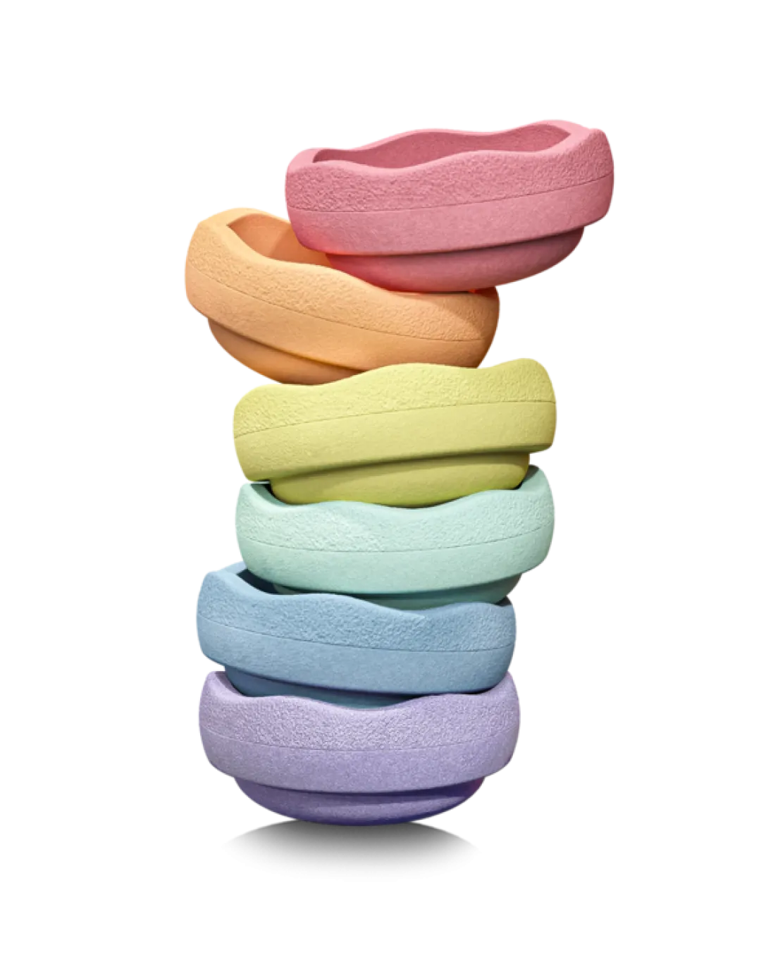 Stapelstein® Outdoor Toys|12-24 Months < Original Rainbow Balance and Stepping Stone Set
