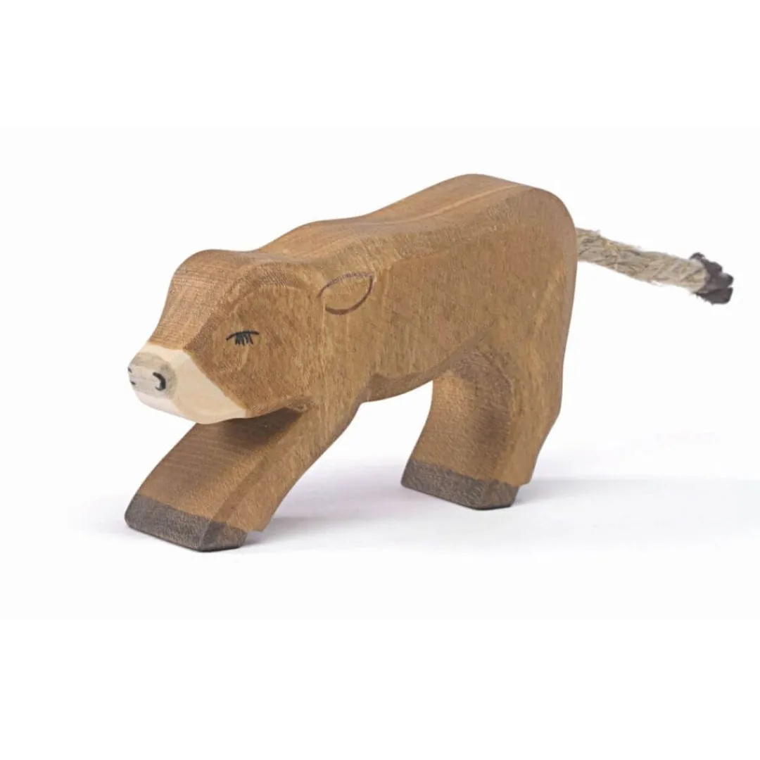 Ostheimer Wooden Toys|4 Years < Alp Calf Drinking