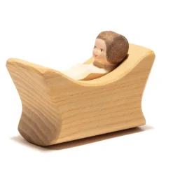 Ostheimer Dolls|Wooden Toys < Baby in Crib
