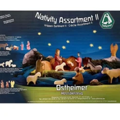 Ostheimer Wooden Toys|4 Years < Boxed Nativity Set - Assortment 2