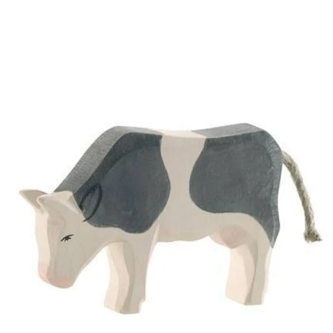 Ostheimer Wooden Toys|4 Years < Cow, Black and White, Eating