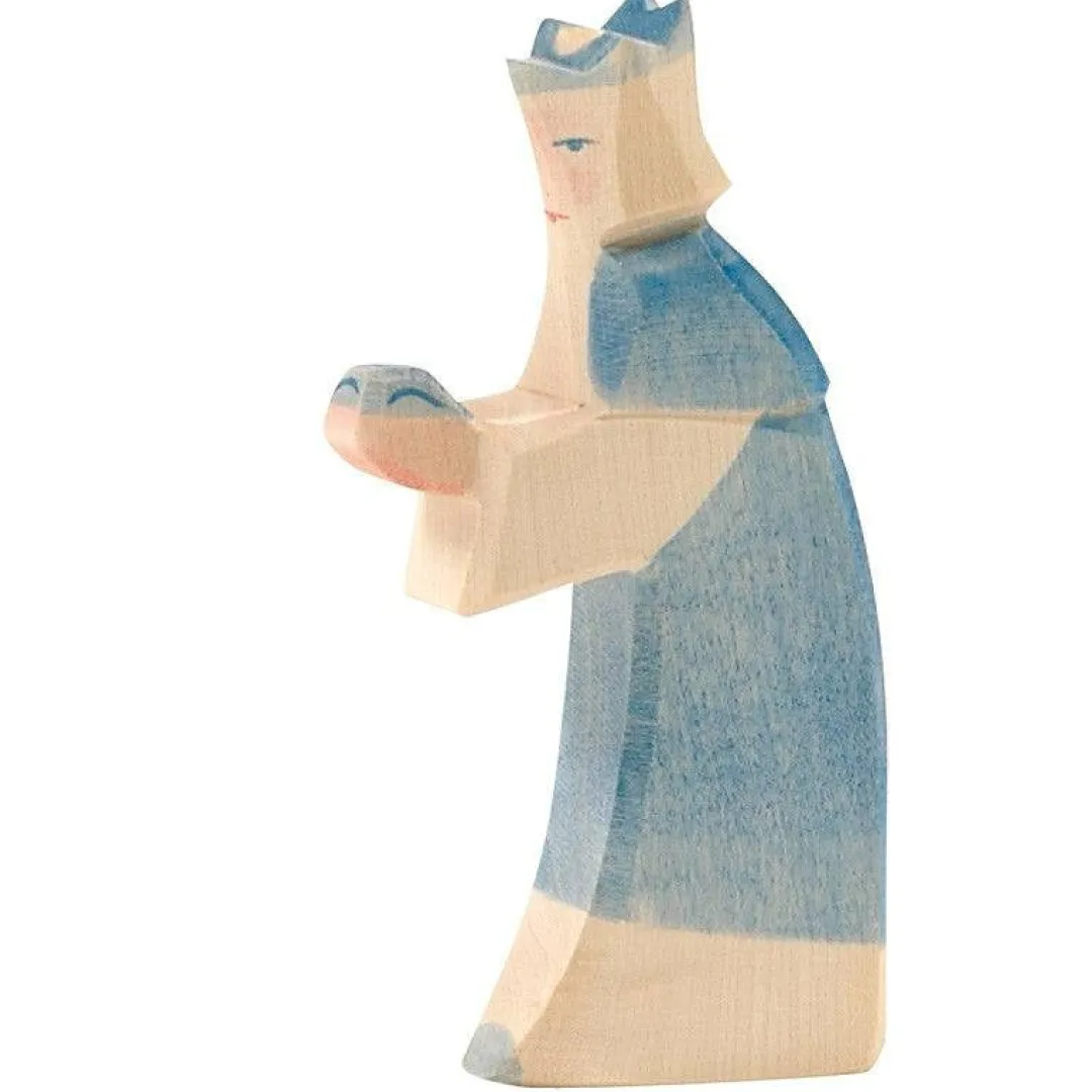 Ostheimer Wooden Toys|4 Years < Nativity Blue King