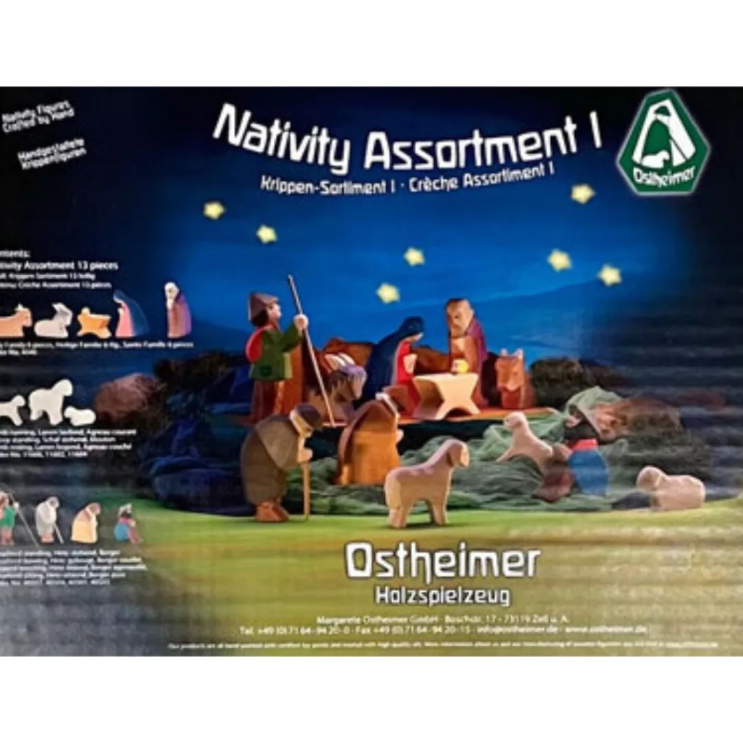 Ostheimer Wooden Toys|4 Years < Nativity Set Assortment 1