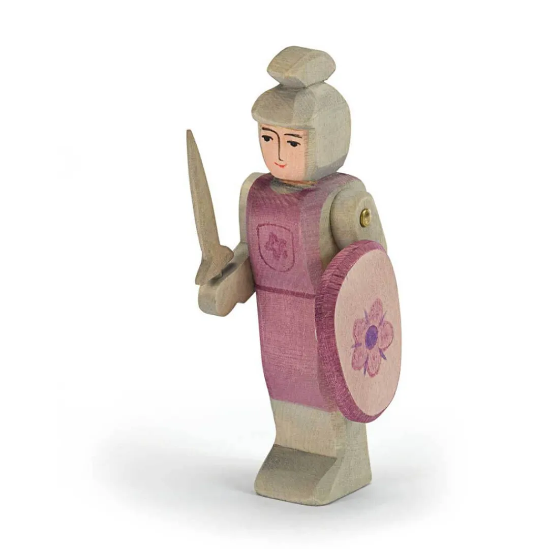 Ostheimer Dolls|Wooden Toys < Red Standing Knight