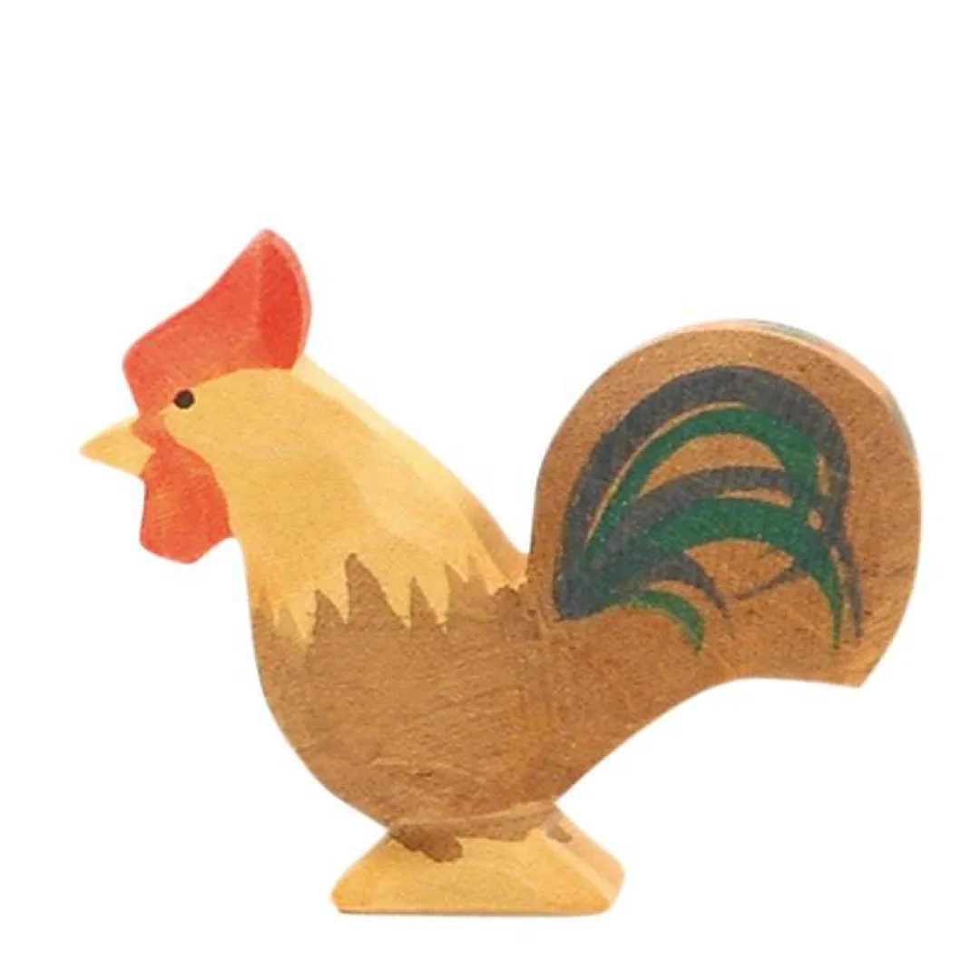 Ostheimer Wooden Toys|4 Years < Rooster, Brown