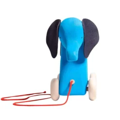 Grimm's Spiel u0026 Holz 12-24 Months|Wooden Toys < Otto the Elephant - Wooden Pull-Toy