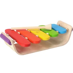 PlanToys 12-24 Months|Wooden Toys < Oval Xylophone