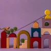 Grimm's Spiel u0026 Holz Wooden Toys|4 Years < Panorama Building Set