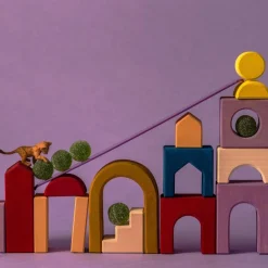 Grimm's Spiel u0026 Holz Wooden Toys|4 Years < Panorama Building Set