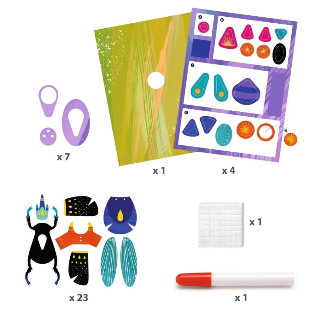 Djeco Other Crafts|7+ Years < Paper Bugs Creation Kit