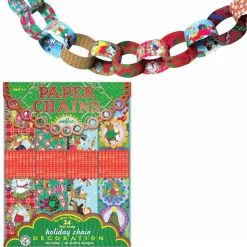 eeBoo 4 Years|3 Years < Paper Chains Kit - Holiday
