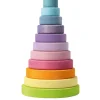 Grimm's Spiel u0026 Holz 12-24 Months|Wooden Toys < Pastel Wooden Stacking Tower