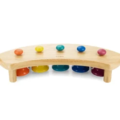 Beyond 123 Parents|Wooden Toys < Pentatonic Pat Bells Station