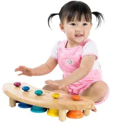 Beyond 123 Parents|Wooden Toys < Pentatonic Pat Bells Station