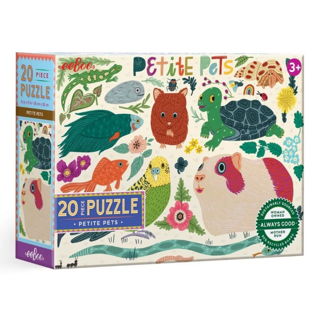 eeBoo Puzzles|5 Years < Petite Pets Jigsaw Puzzle