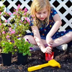 Spielstabil Outdoor Toys|4 Years < 2 Piece Garden Set - Includes Hand Rake & Shovel