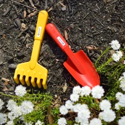 Spielstabil Outdoor Toys|4 Years < 2 Piece Garden Set - Includes Hand Rake & Shovel