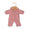 Miniland 4 Years|3 Years < Pink Doll Pajamas and Hat - 15"