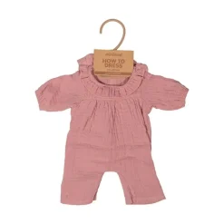 Miniland 4 Years|3 Years < Pink Doll Pajamas and Hat - 15"
