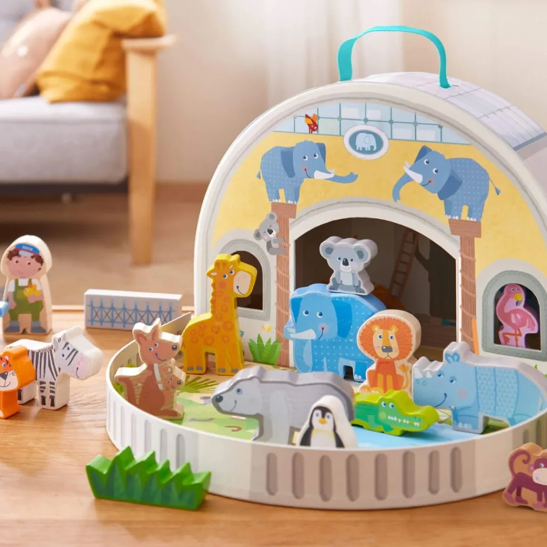 HABA 12-24 Months|Wooden Toys < Play World at the Zoo Set