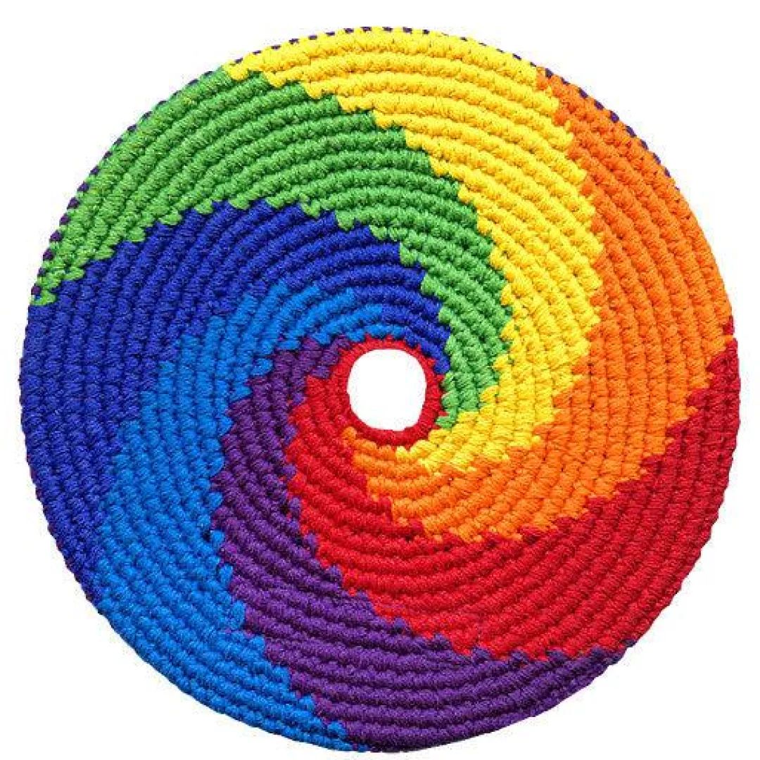 Buena Onda Games Outdoor Toys|4 Years < Pocket Disc Rainbow Spiral