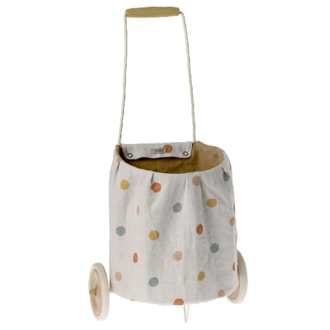 Maileg USA Maileg Collection|4 Years < Polka Dot Trolley - Yellow