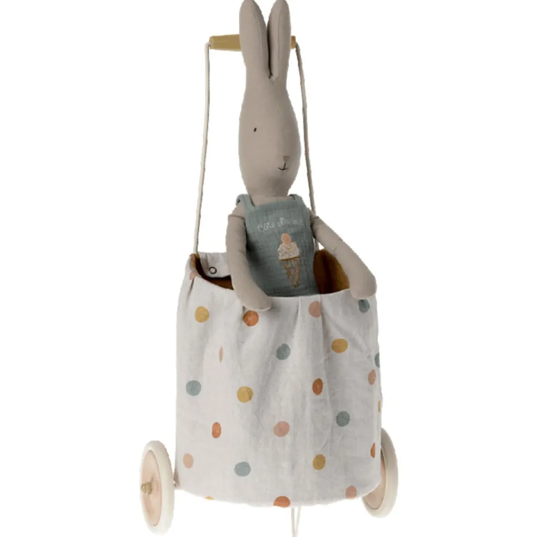 Maileg USA Maileg Collection|4 Years < Polka Dot Trolley - Yellow