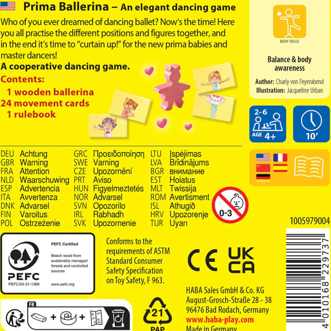 HABA 5 Years|Games < Prima Ballerina Mini Game