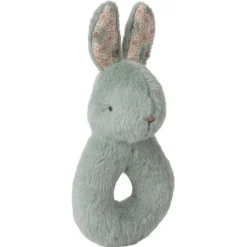 Maileg Maileg Collection|2 Years < Rabbit Rattle Baby Gift Set - Mint