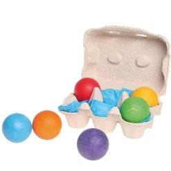 Grimm's Spiel u0026 Holz 12-24 Months|Marble & Ball Runs < Rainbow Colored Wooden Balls