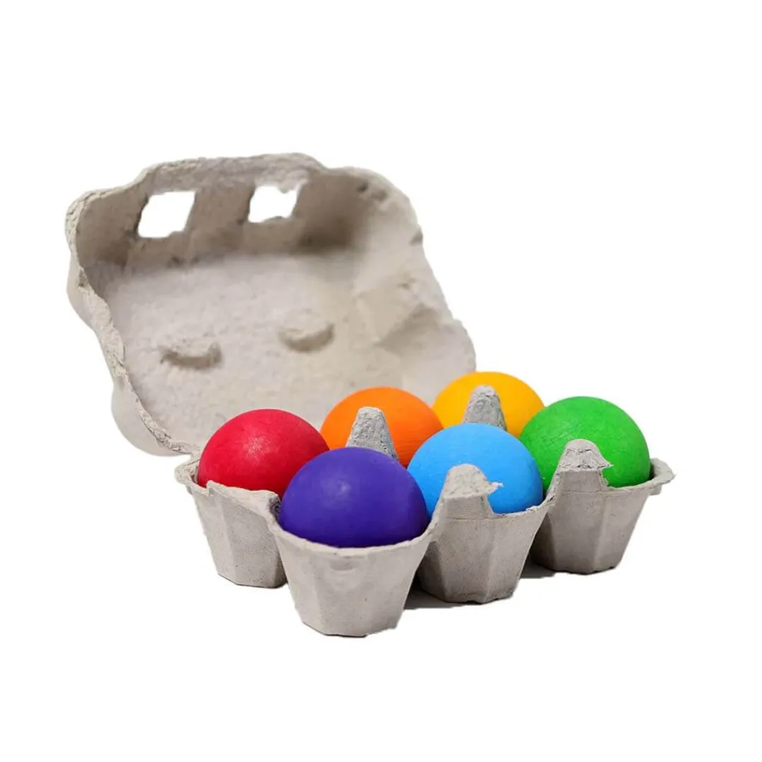 Grimm's Spiel u0026 Holz 12-24 Months|Marble & Ball Runs < Rainbow Colored Wooden Balls