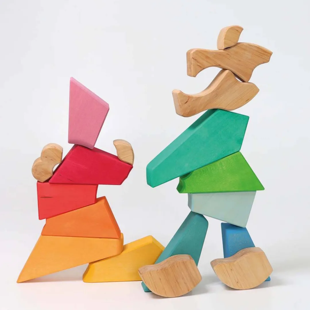 Grimm's Spiel u0026 Holz Wooden Toys|4 Years < Rainbow Lion Wooden Puzzle