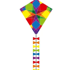 HQ Kites Outdoor Toys|6 Years < Rainbow Mosaic Kite