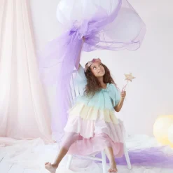 Meri Meri 4 Years|3 Years < Rainbow Ruffle Princess Costume Set