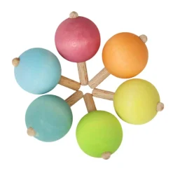 Grimm's Spiel u0026 Holz Wooden Toys|4 Years < Spinning Tops - Set of 6