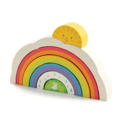 Tender Leaf Toys Wooden Toys|Wooden Blocks < Rainbow Tunnel Stacker