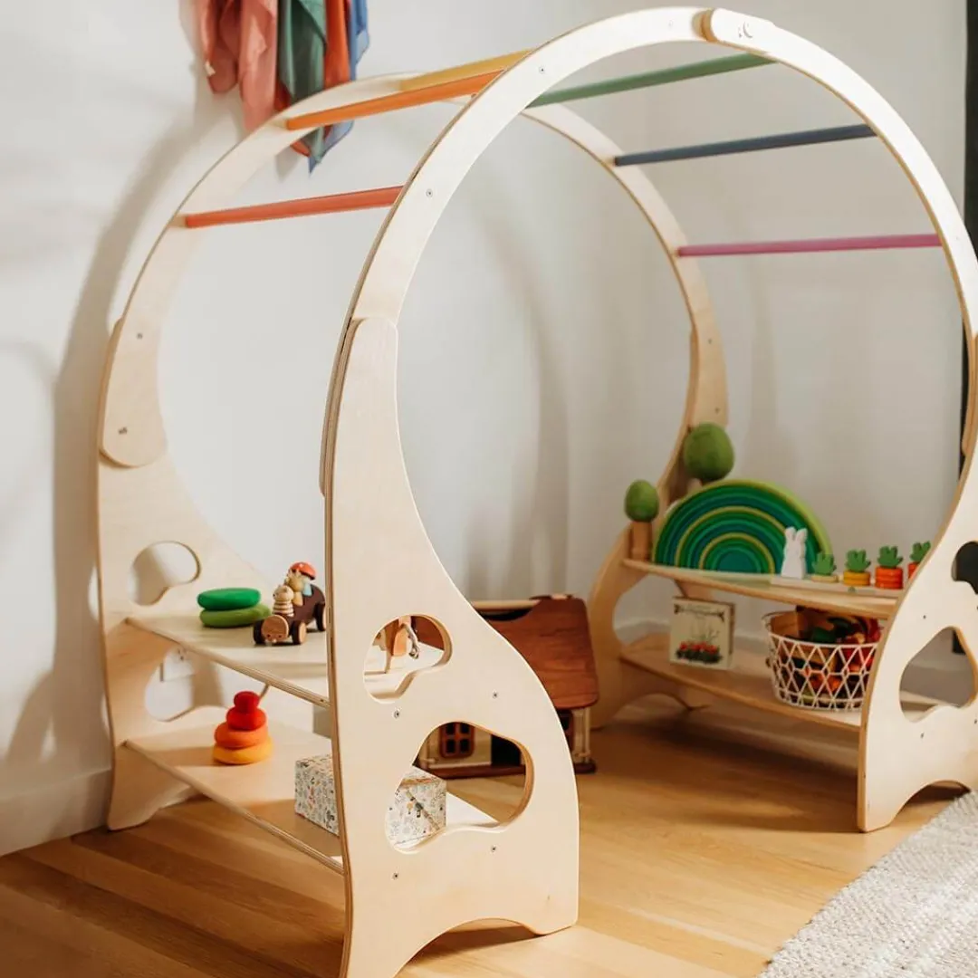 Bella Luna Toys Wooden Toys|4 Years < Rainbow Waldorf Playstand