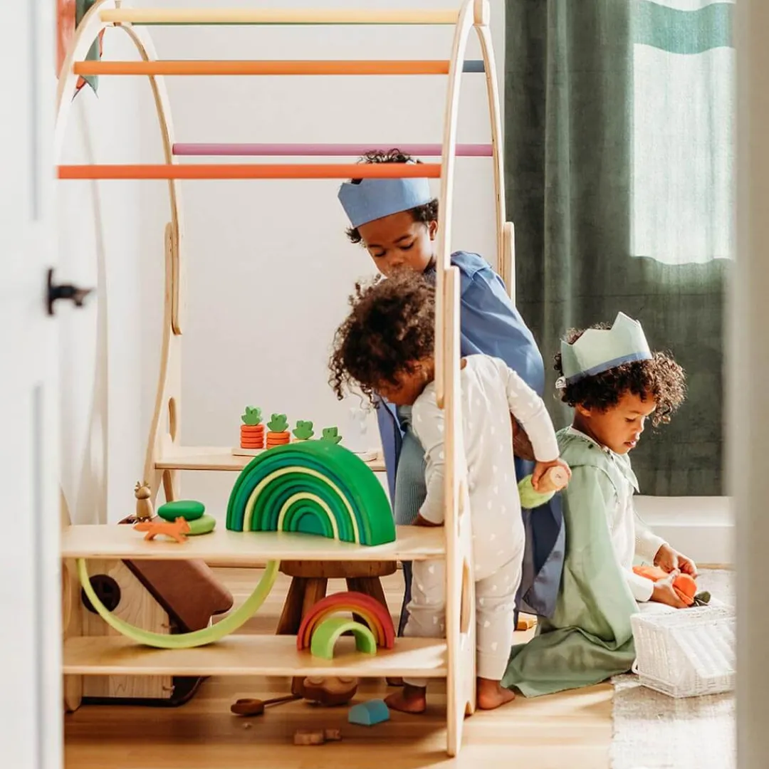 Bella Luna Toys Wooden Toys|4 Years < Rainbow Waldorf Playstand