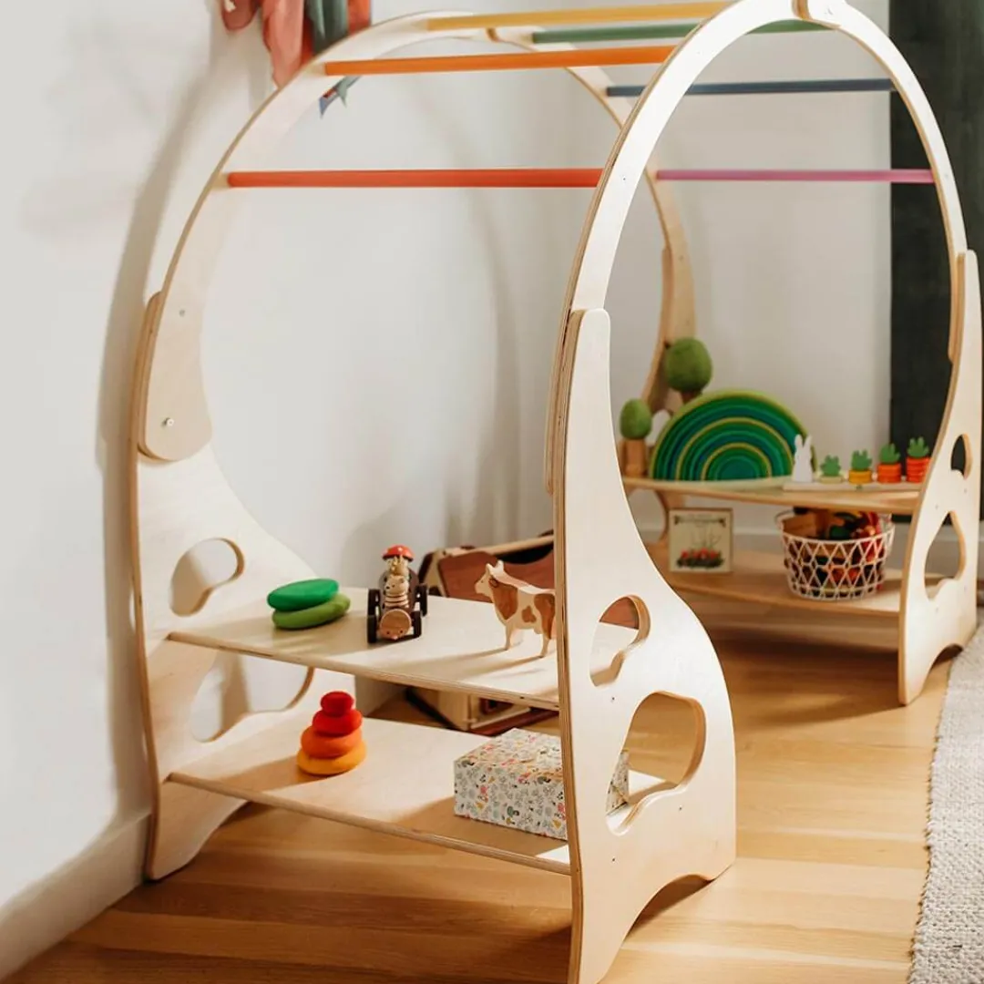Bella Luna Toys Wooden Toys|4 Years < Rainbow Waldorf Playstand