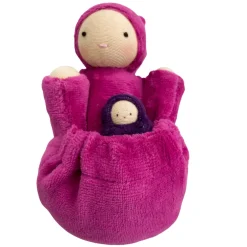 Fairyshadow Dolls|Waldorf Dolls < Raspberry Pink Pocket Mama Waldorf Doll