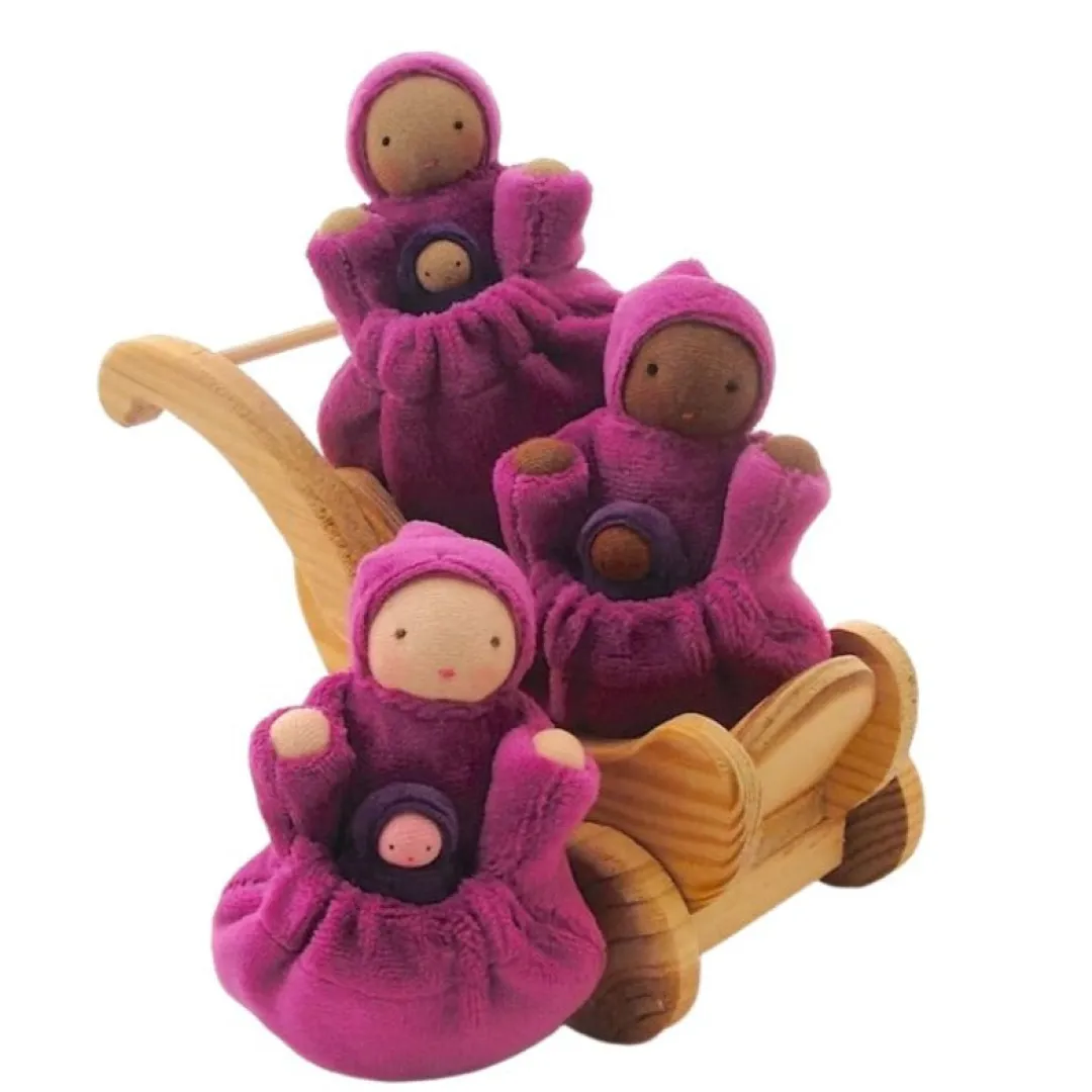 Fairyshadow Dolls|Waldorf Dolls < Raspberry Pink Pocket Mama Waldorf Doll
