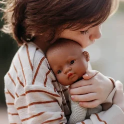Miniland Dolls|2 Years < Realistic Montessori Baby Doll - Girl