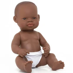 Miniland Dolls|2 Years < Realistic Montessori Baby Doll - Boy